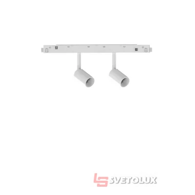 Трековый светильник Ideal Lux Ego track double 05w 3000k dali 286341